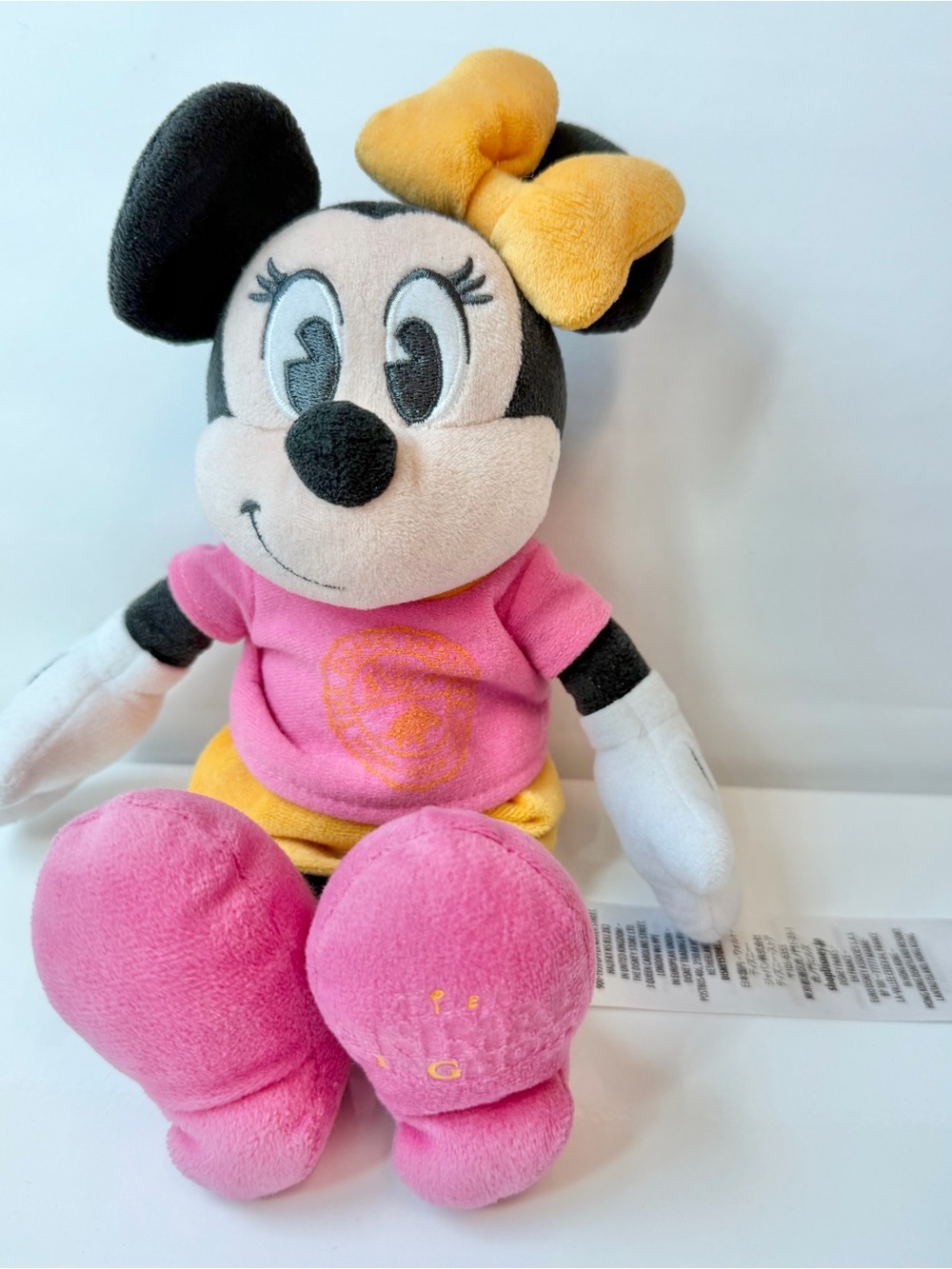 Disney Parks Animal Kingdom Dino Institute Minnie Mouse 11” Plush Toy GUC
